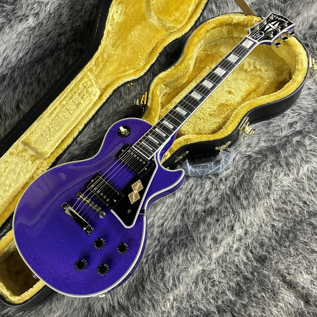 Inspired by Gibson Custom Les Paul Custom Amethyst Sparkle