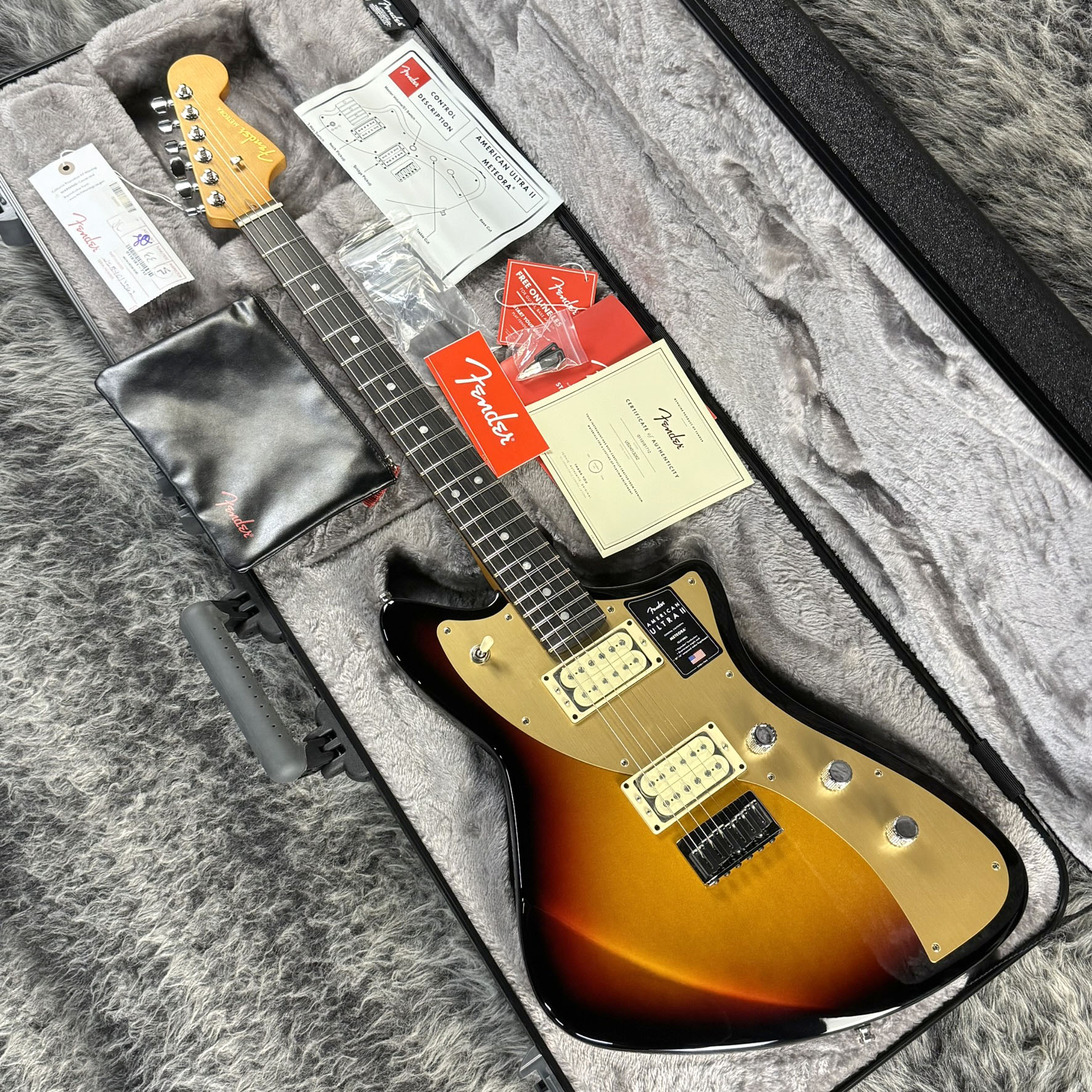 American Ultra II Meteora Ultraburst Fender エレクトリックギター