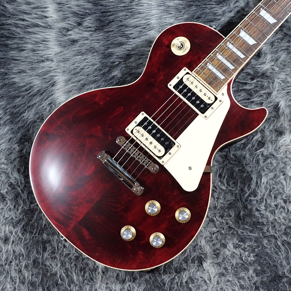 Exclusive Les paul Traditional Pro V Satin Wine Red Gibson