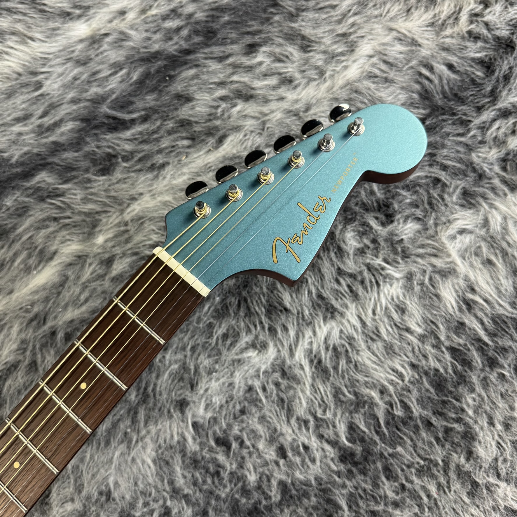 Newporter Player WN Black Pickguard Tidepool Fender エレクトリック