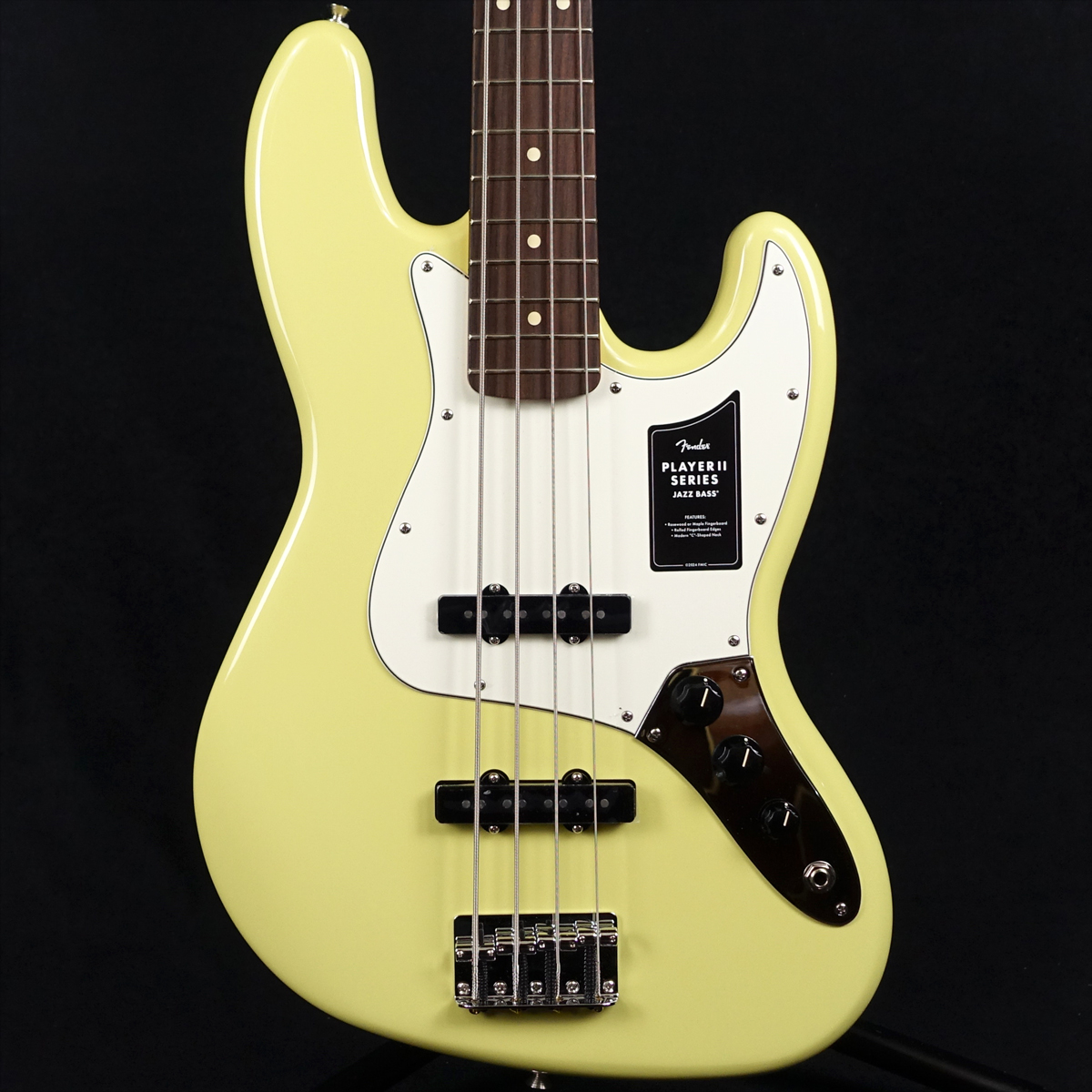 Player II Jazz Bass Hialeah Yellow Fender エレクトリック・ベース
