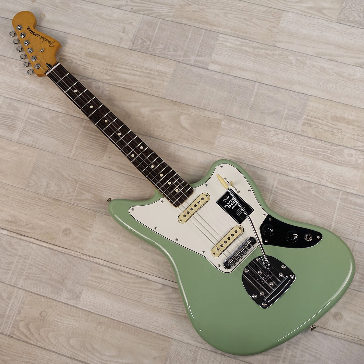 ジャガーシェイプ エレキギター 詳細不明 Player II Jaguar Birch Green Fender エレクトリックギター ジャガー