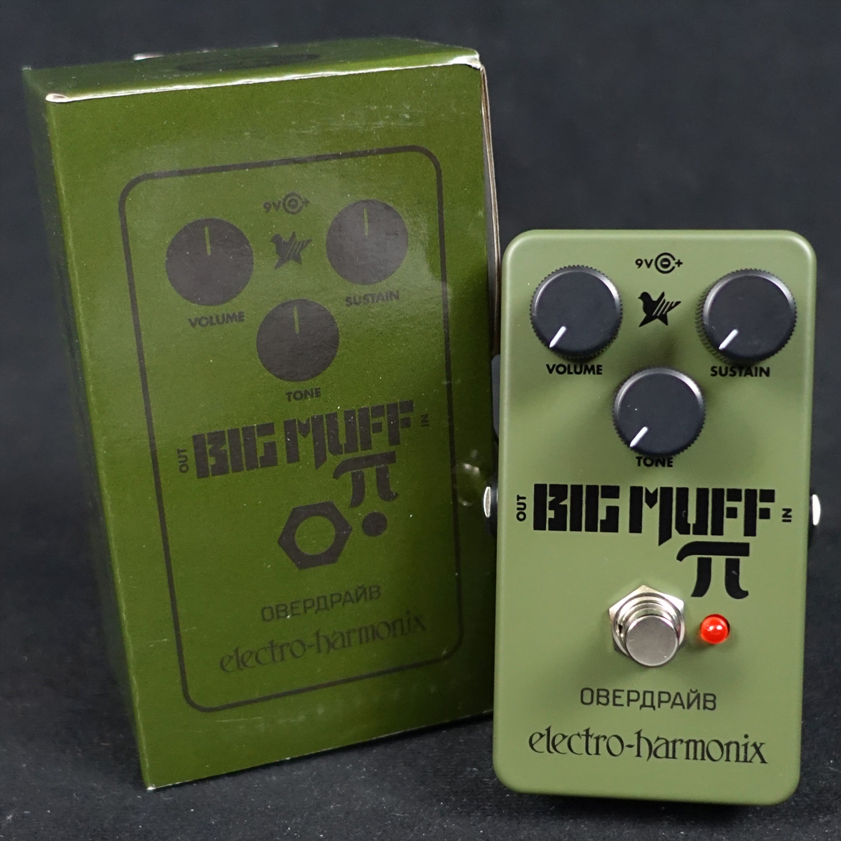 Green Russian Big Muff Electro-Harmonix ギター用エフェクター