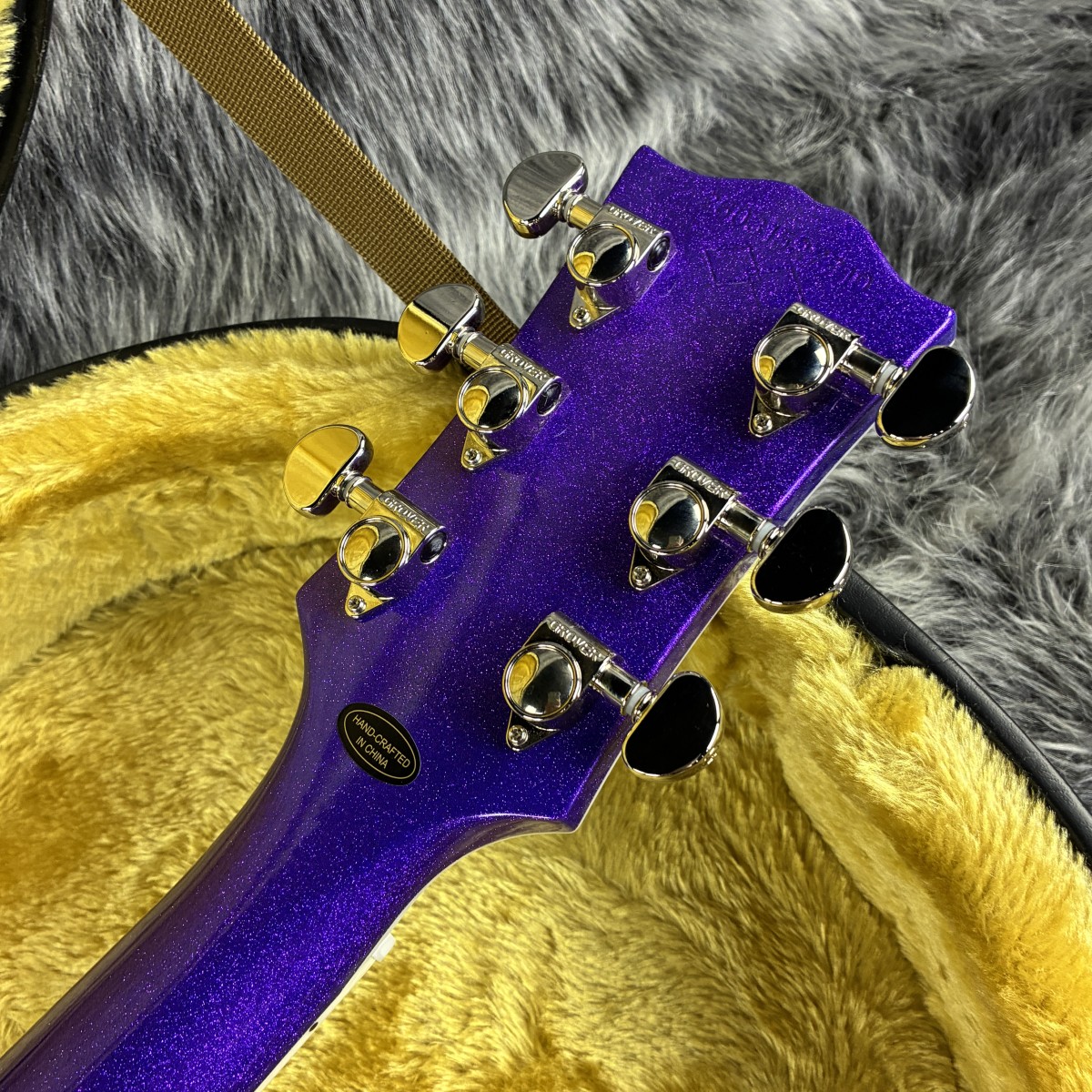 Blitz レスポールタイプ　パープル Inspired by Gibson Custom Les Paul Custom Amethyst Sparkle