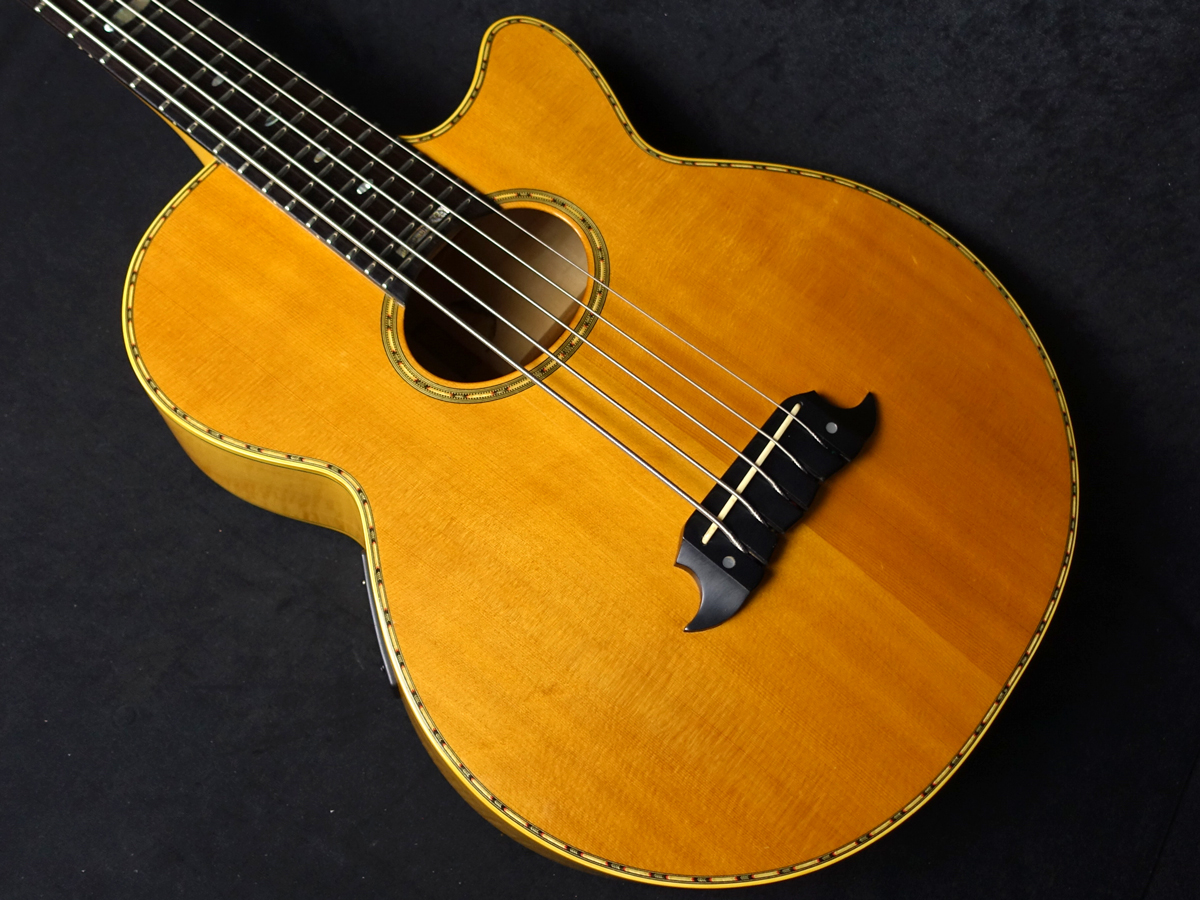 【希少 美品】ELK 5弦エレアコベース EAB-5 TBK アコースティック AX-5 AN Athlete アコースティック・ベース/エレアコ・ベース
