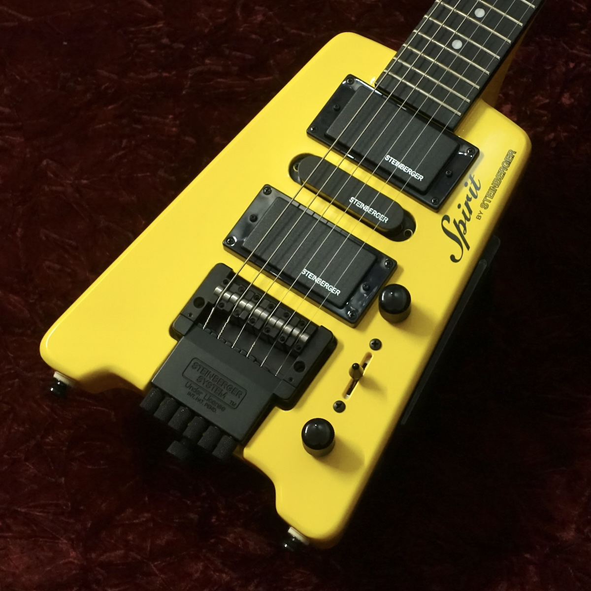 Spirit GT-Pro Deluxe Hot Rod Yellow Steinberger エレクトリック