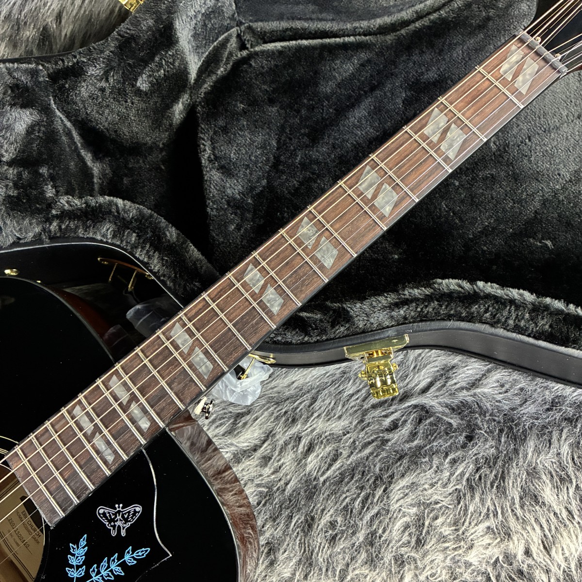 Eric Church Hummingbird Dark Studio Cobra Burst Epiphone