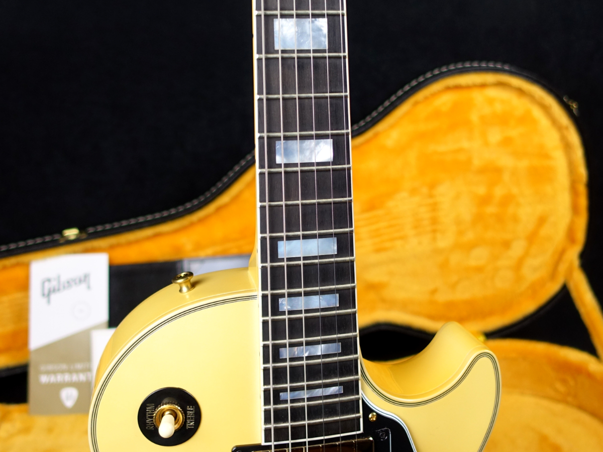 Les Paul Custom Heavy Antique White Gloss GH Gibson Custom Shop