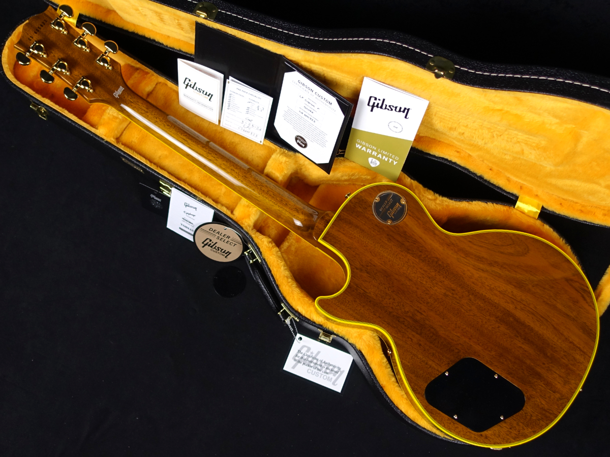 Les Paul Custom AAA Top Chambered Yellow Widow Gloss GH Gibson