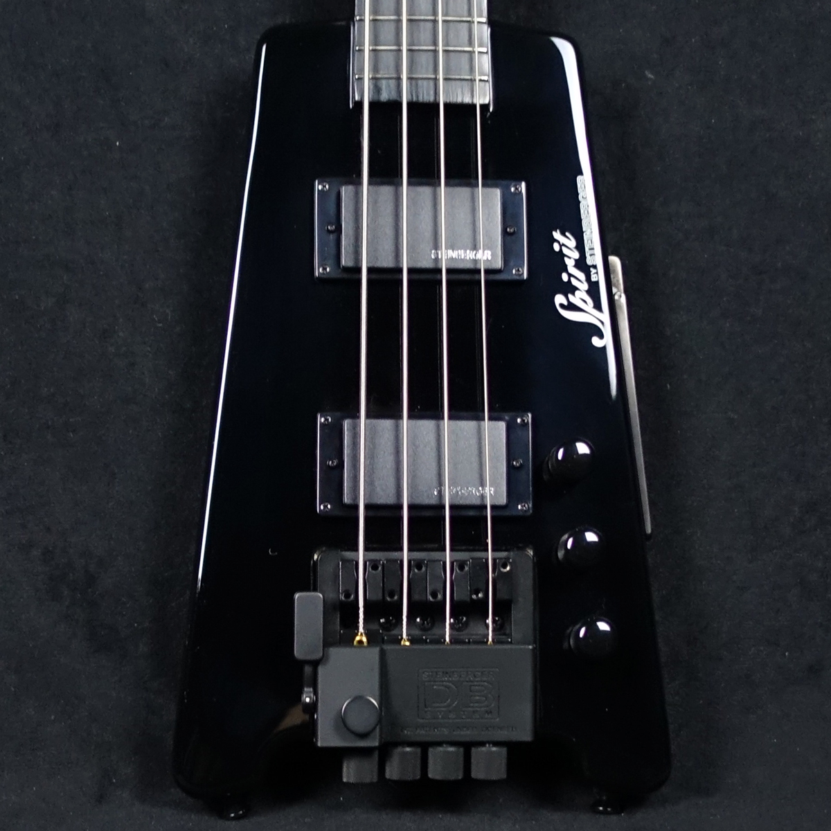 Spirit XT-2DB Standard Bass Black Steinberger エレクトリック