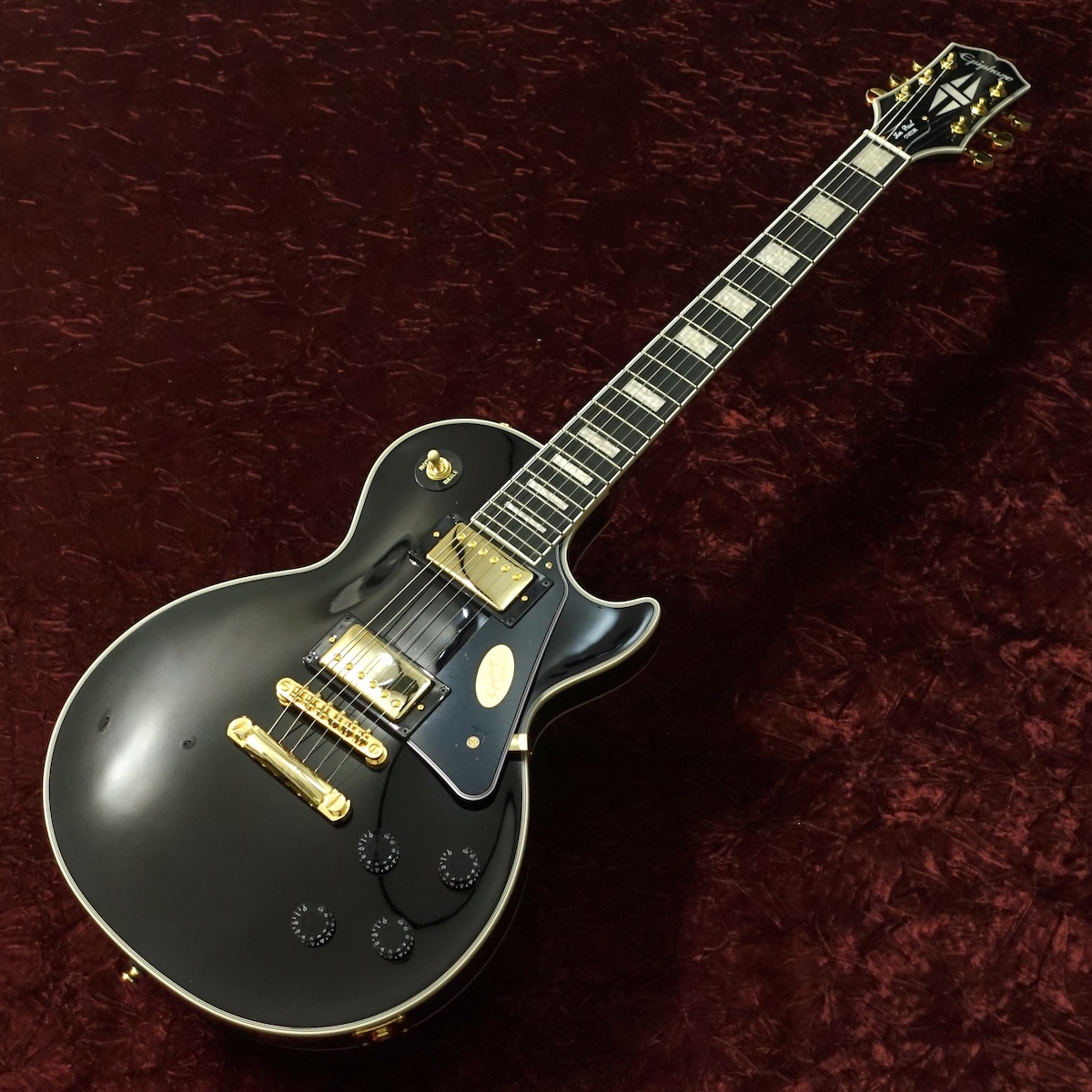 Les Paul Custom Ebony Epiphone エレクトリックギター レスポール