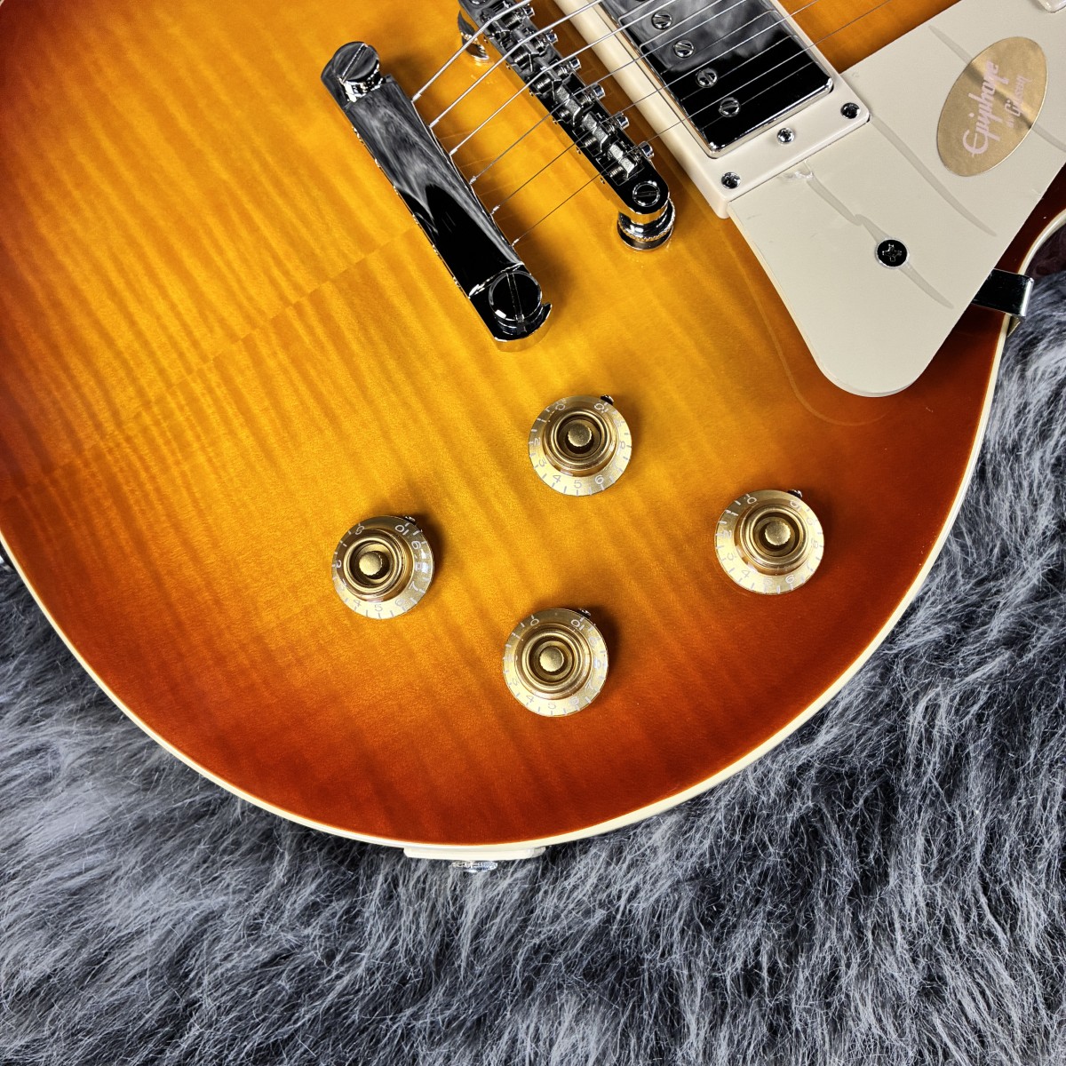 Les Paul Standard 50s Figured Washed Cherry Sunburst Epiphone