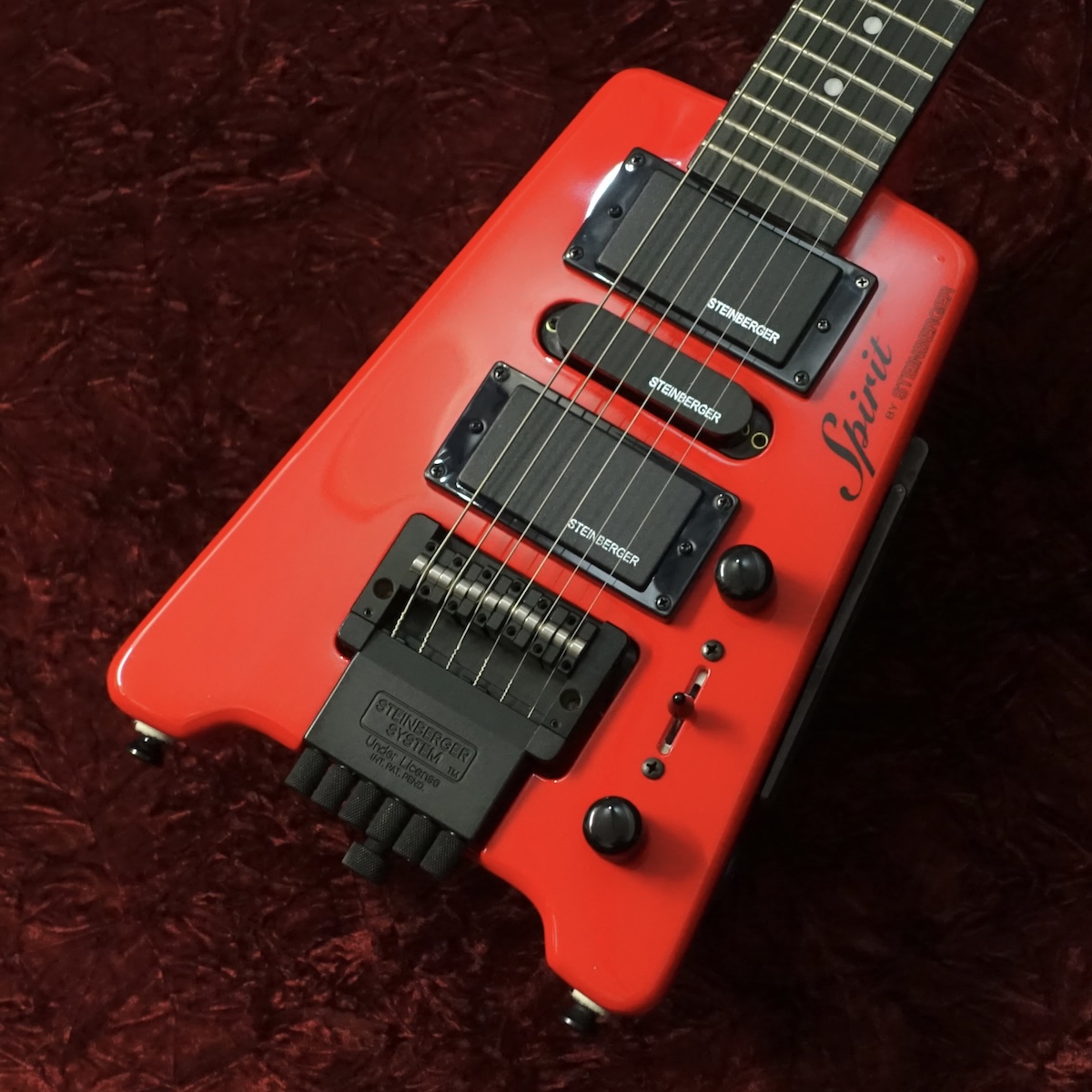 Spirit GT-Pro Deluxe Hot Rod Red Steinberger エレクトリックギター