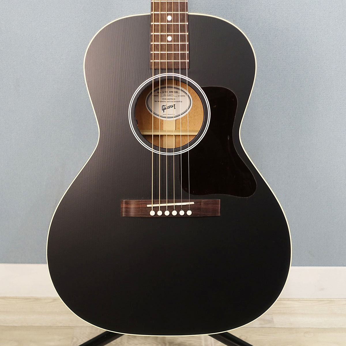 L-00 Special Satin Ebony Gibson アコースティックギター フラット