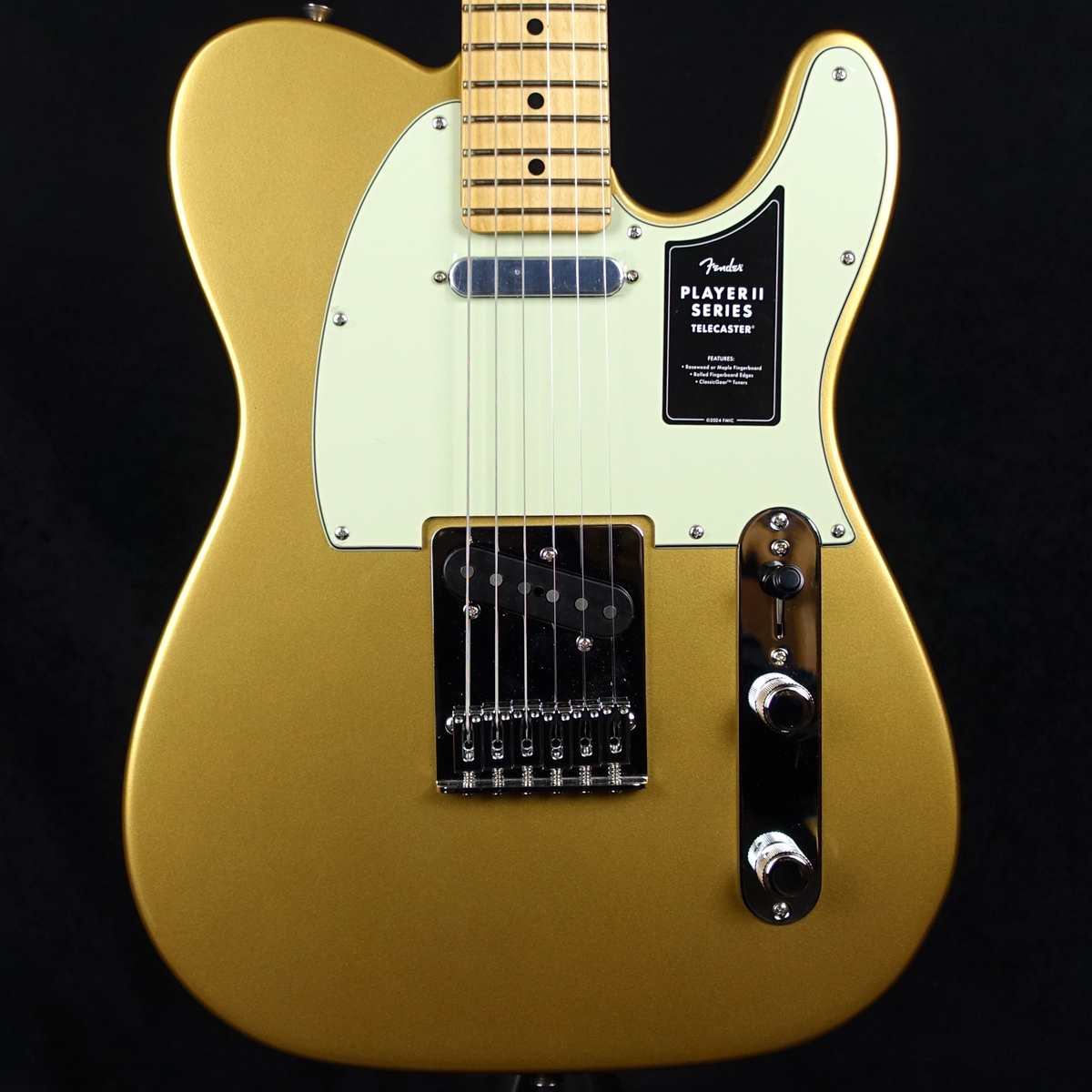 75th Anniversary Player II Telecaster Aztec Gold Fender