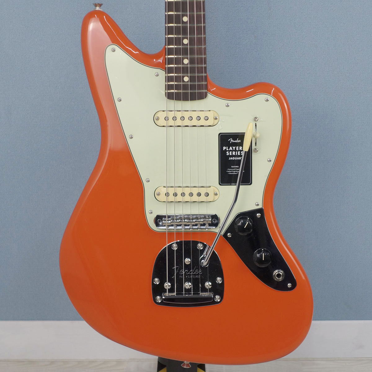 Player II Jaguar Rallye Orange Fender Mexico エレクトリックギター