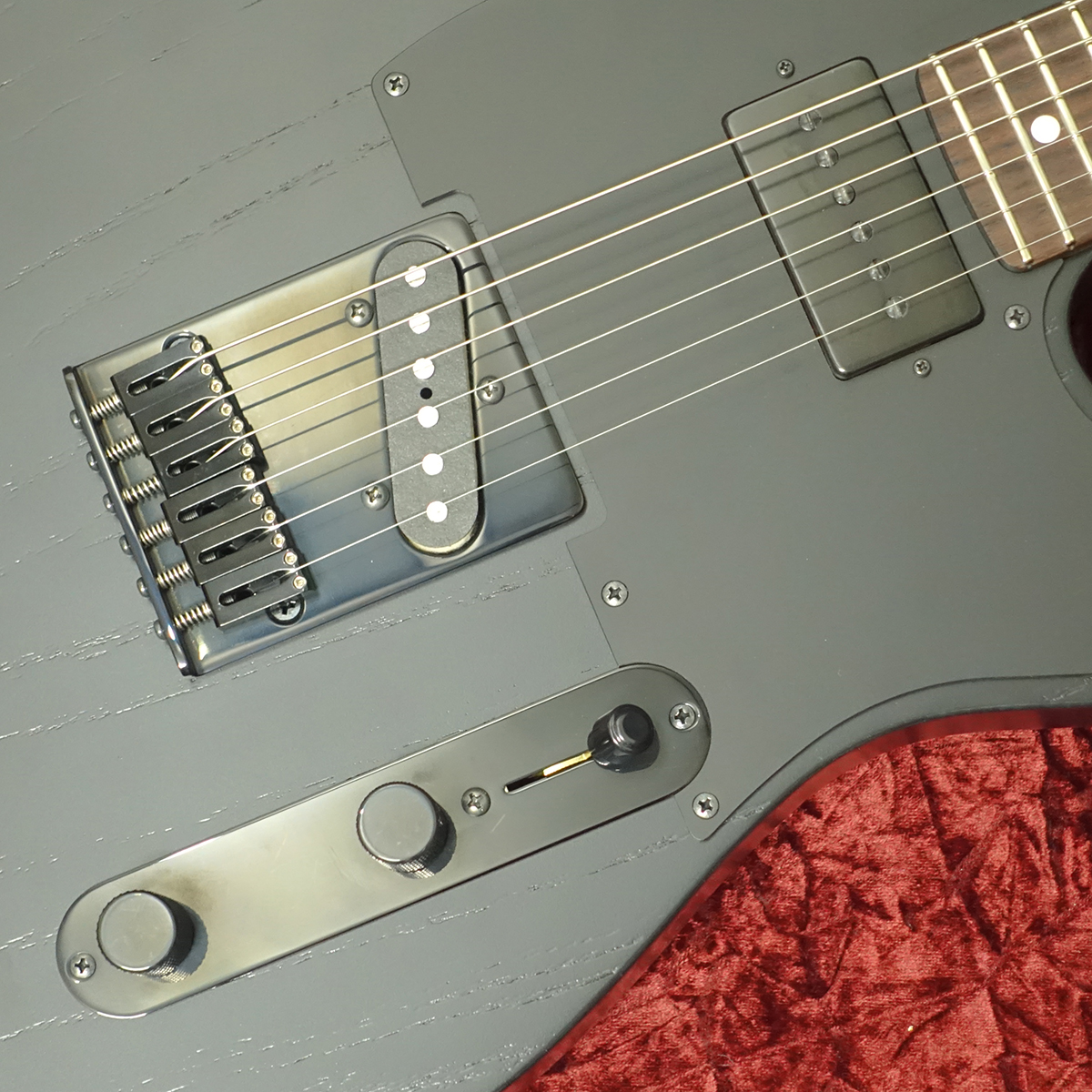 DELTA CUSTOM Matte Black Black Smoker エレクトリックギター