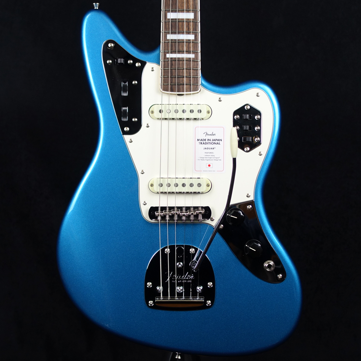 ジャガーシェイプ エレキギター 詳細不明 Made in Japan Traditional Late 60s Jaguar Lake Placid Blue Fender