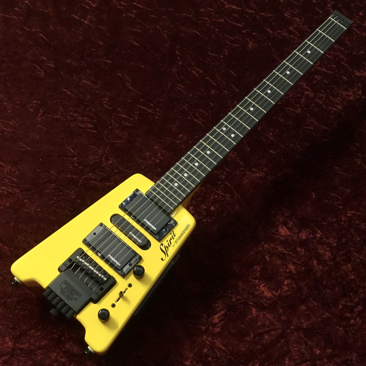 Spirit GT-Pro Deluxe Hot Rod Yellow Steinberger エレクトリック