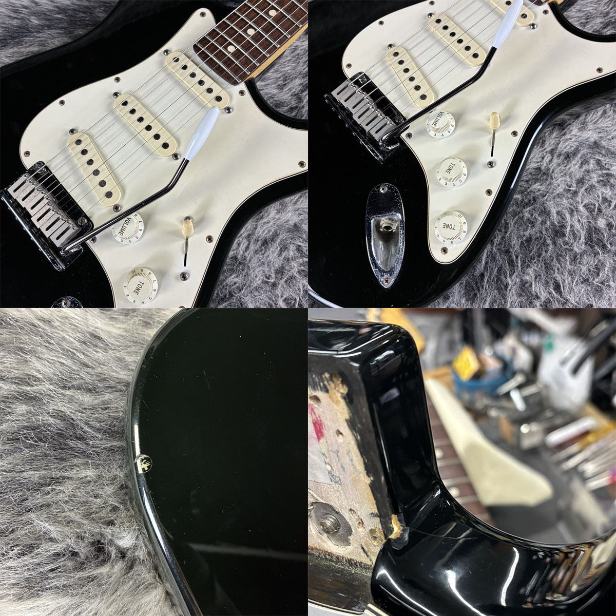 American Standard Stratocaster Black 1993 Fender エレクトリック