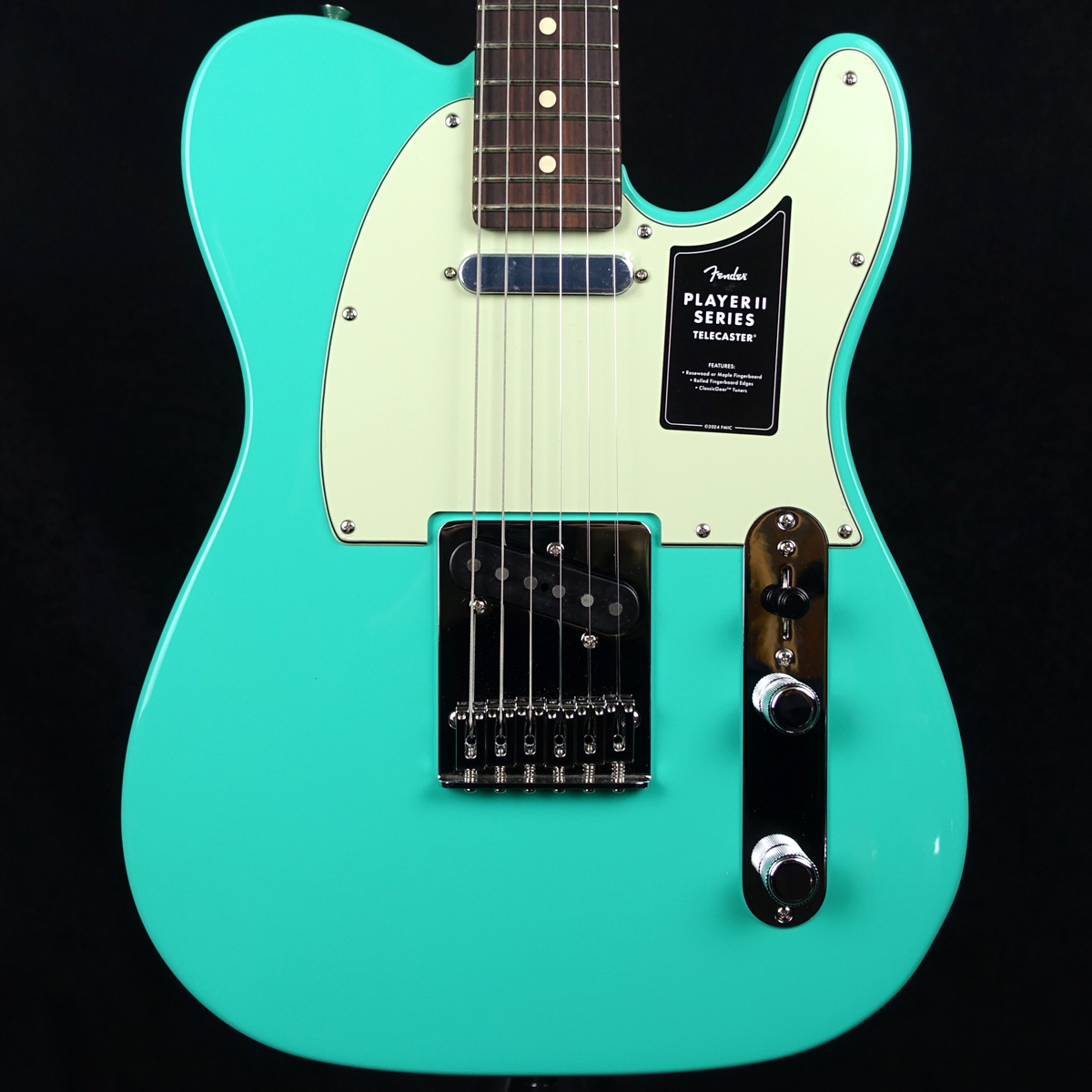 テレキャスタータイプ エレキギター ミントグリーン 75th Anniversary Player II Telecaster Seafoam Green Fender