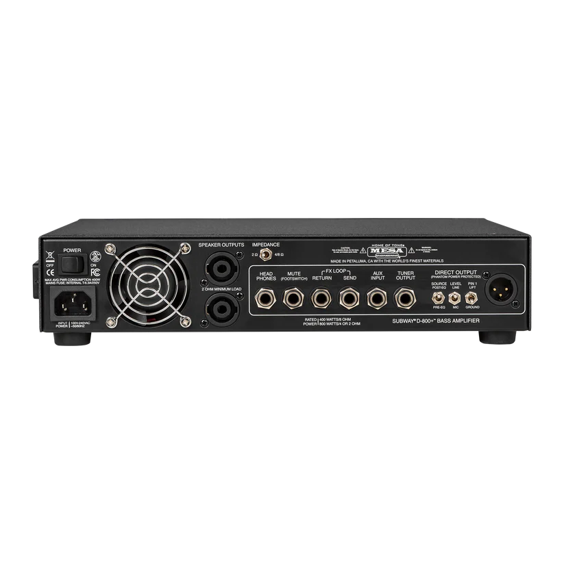 Mesa Boogie SUBWAY D-800+ ベース用アンプ　新品同様 Subway D-800+ JP Mesa/Boogie ベース用アンプ/アンプシミュレーター