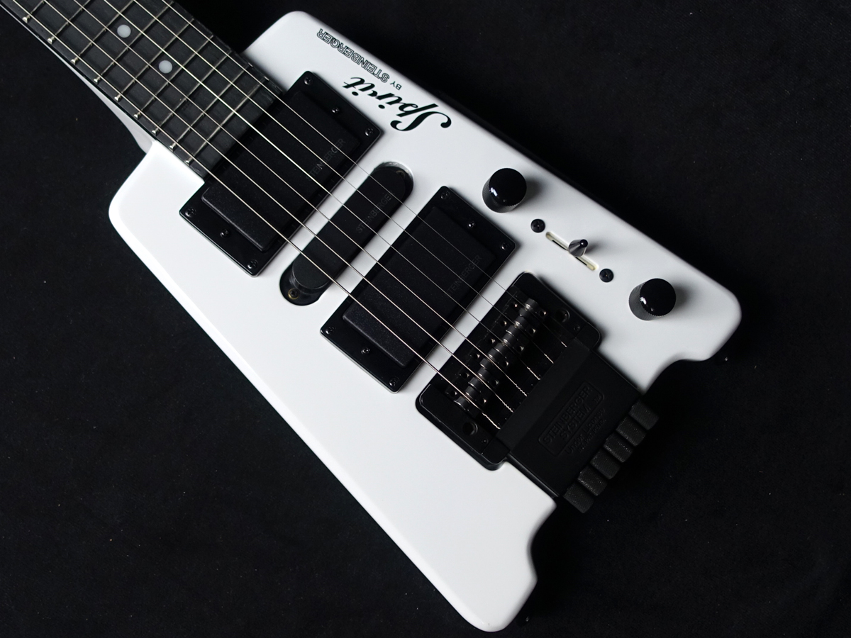 Spirit GT-PRO Deluxe White Steinberger エレクトリックギター ヘッド