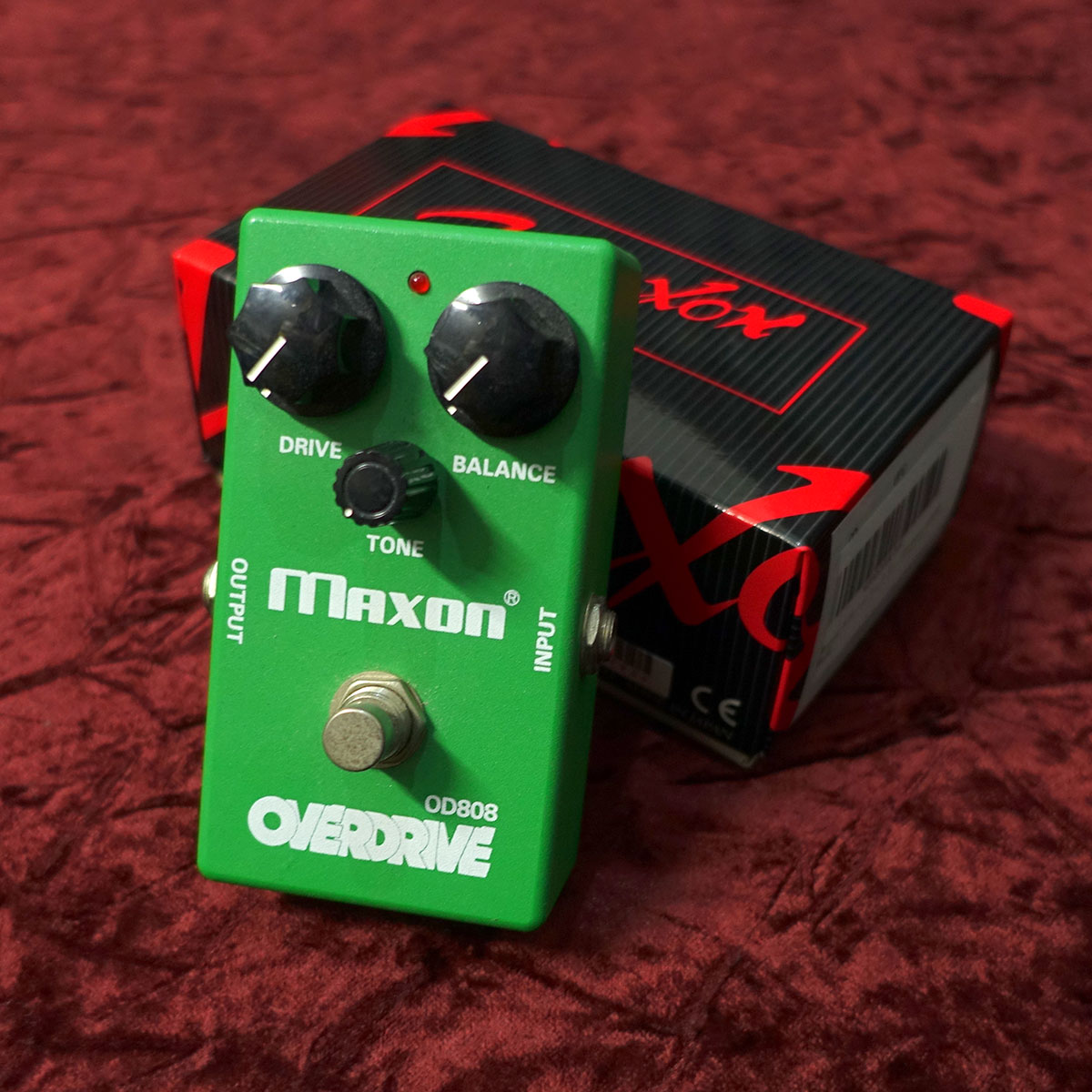 OD808 Maxon ギター用エフェクター オーバードライブ 商品詳細