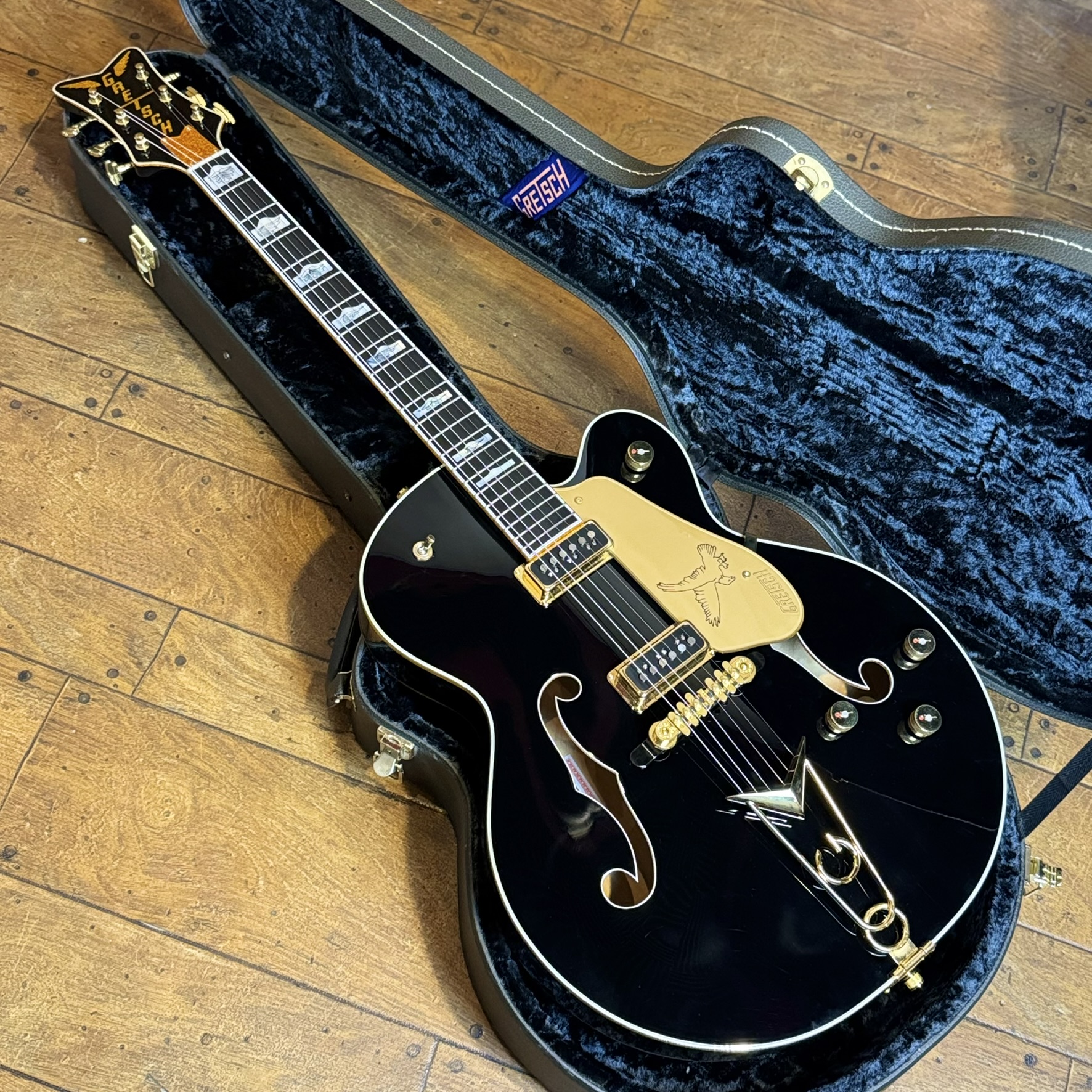 G6136DSBK Dyna Sonic Pickups Black Falcon Gretsch エレクトリック