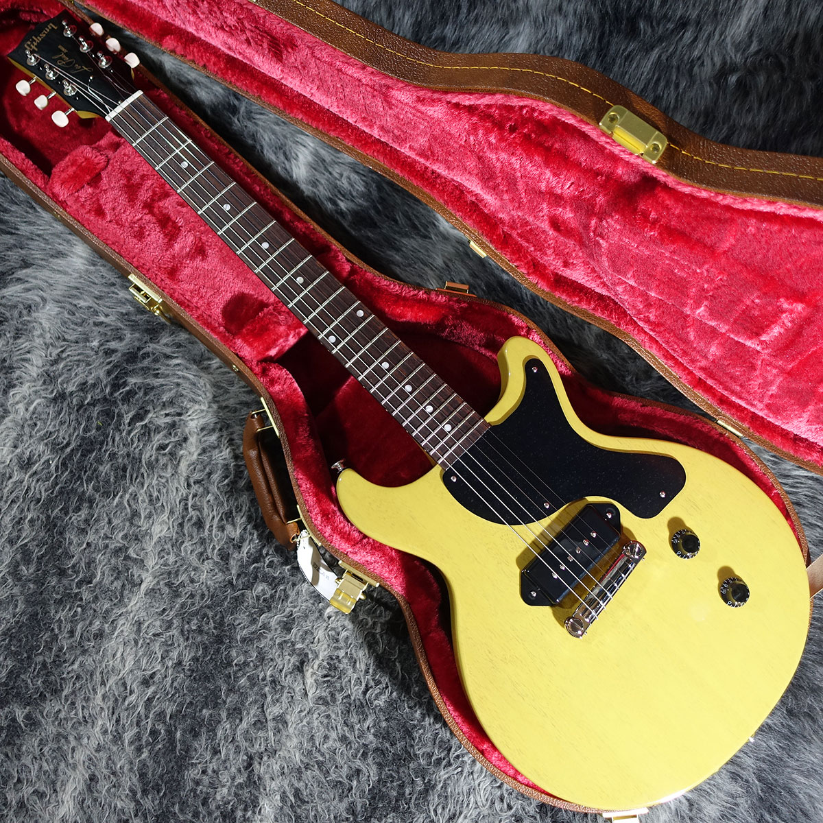 Les Paul Junior Double Cutaway TV Yellow Gibson エレクトリック