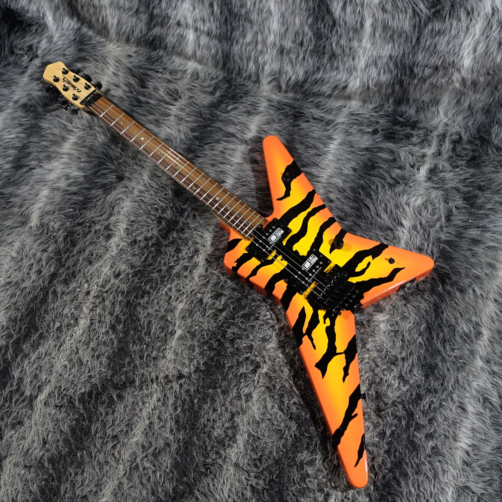 E-RS-160R Orange Tiger Edwards エレクトリックギター 変形タイプ