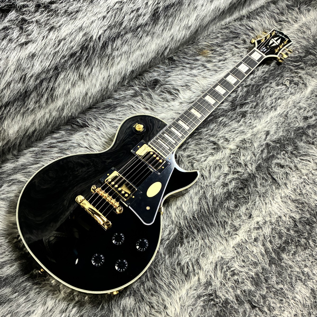 Inspired By Gibson Les Paul Custom Ebony Epiphone エレクトリック