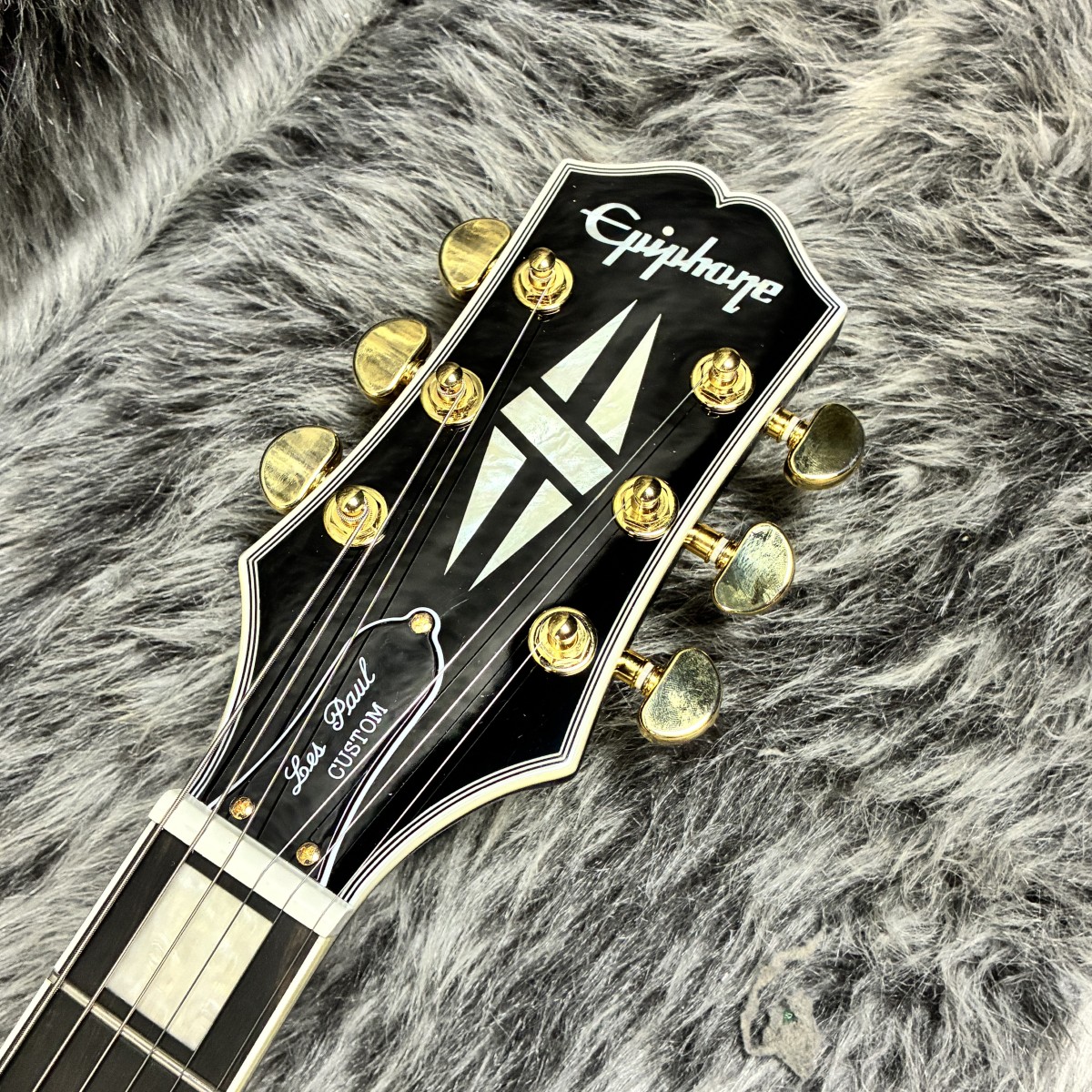 Inspired By Gibson Les Paul Custom Ebony Epiphone エレクトリック
