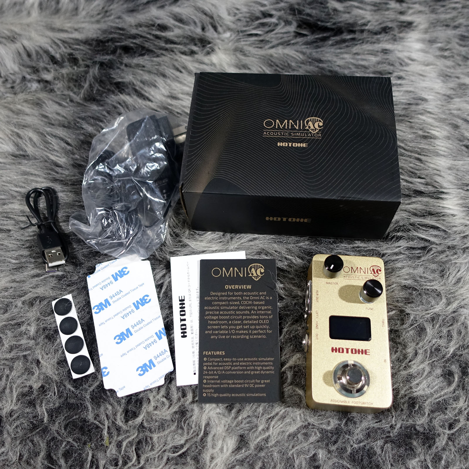OMNI AC HOTONE ギター用エフェクター アコースティックシミュレーター