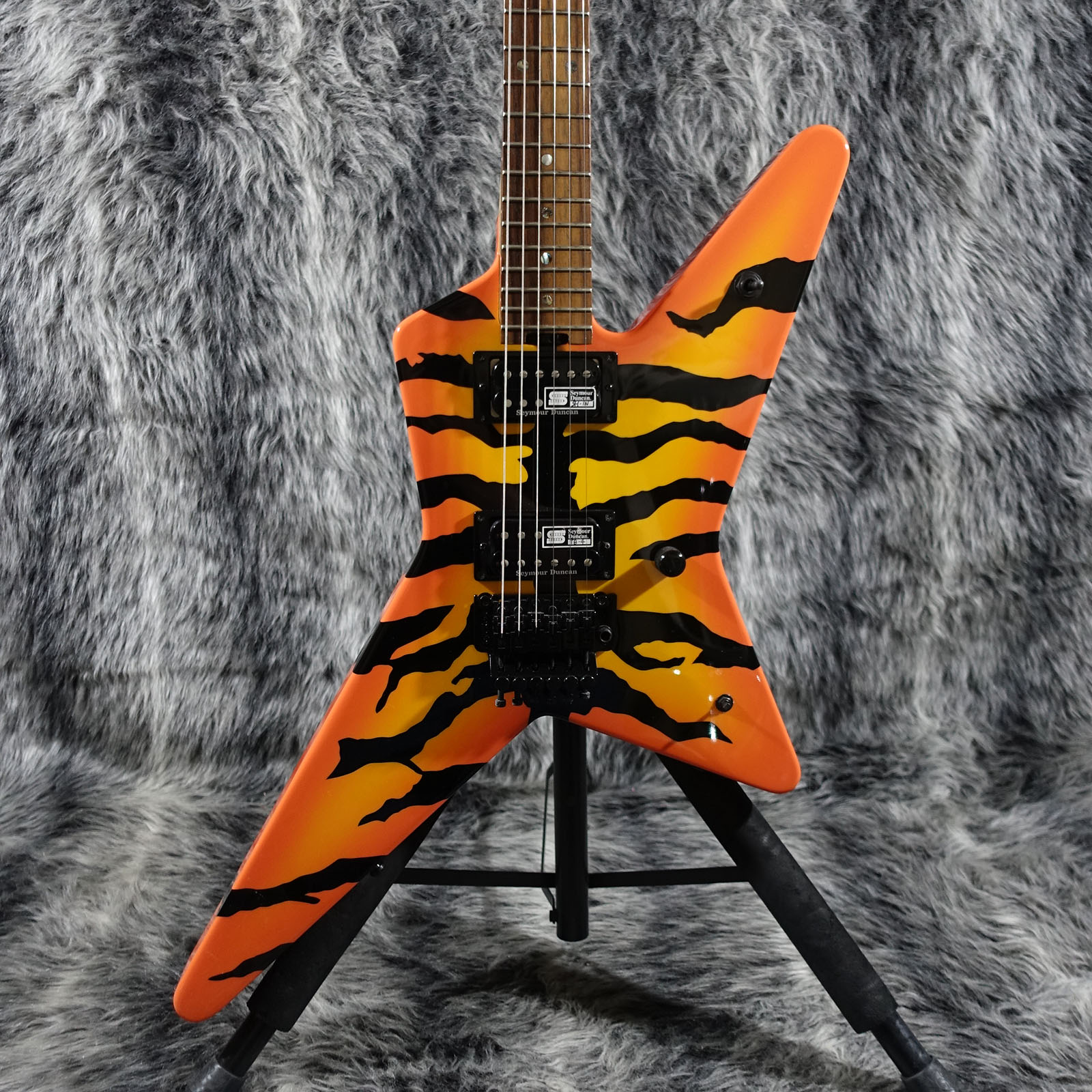 E-RS-160R Orange Tiger Edwards エレクトリックギター 変形タイプ