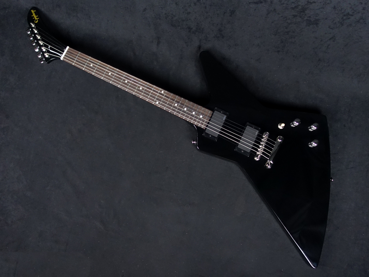 Explorer 80s EMG Ebony Epiphone エレクトリックギター