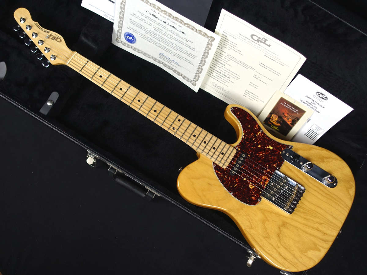 Fullerton Deluxe ASAT Classic Natural 2015 G&L エレクトリック