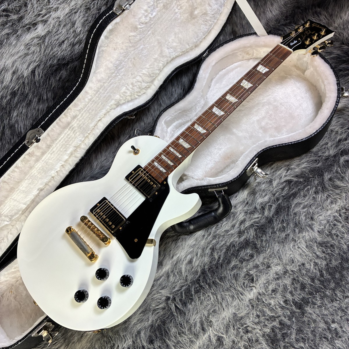 Gibson Les Paul Studio Gold Hardware Alpine white 2017 Gibson