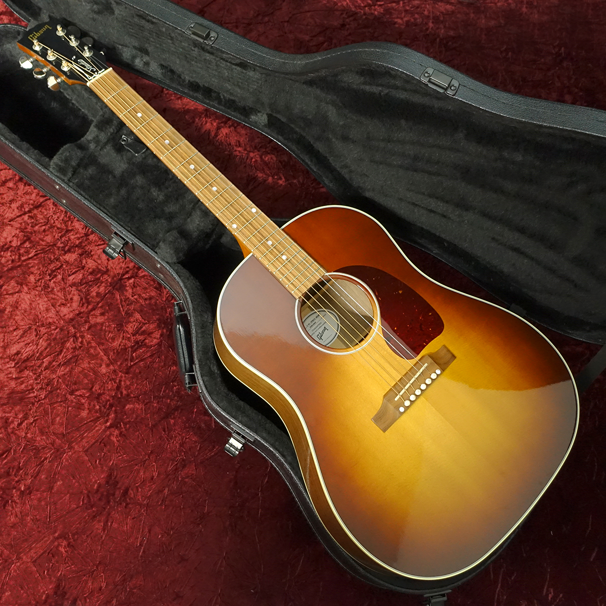 ギター Gibson J-45 2023 J-45 Studio Walnut Burst 2023 Gibson アコースティックギター