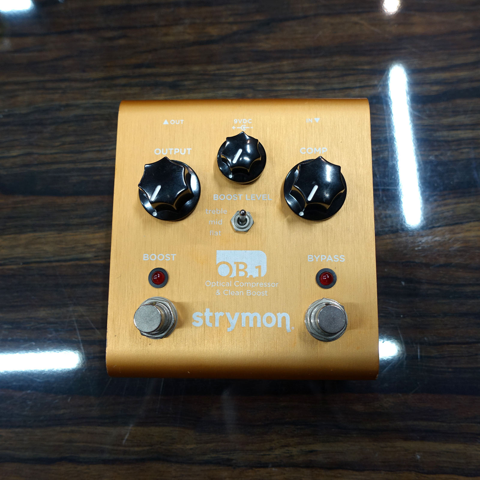 OB.1 Optical Compressor & Clean Boost strymon ギター用エフェクター