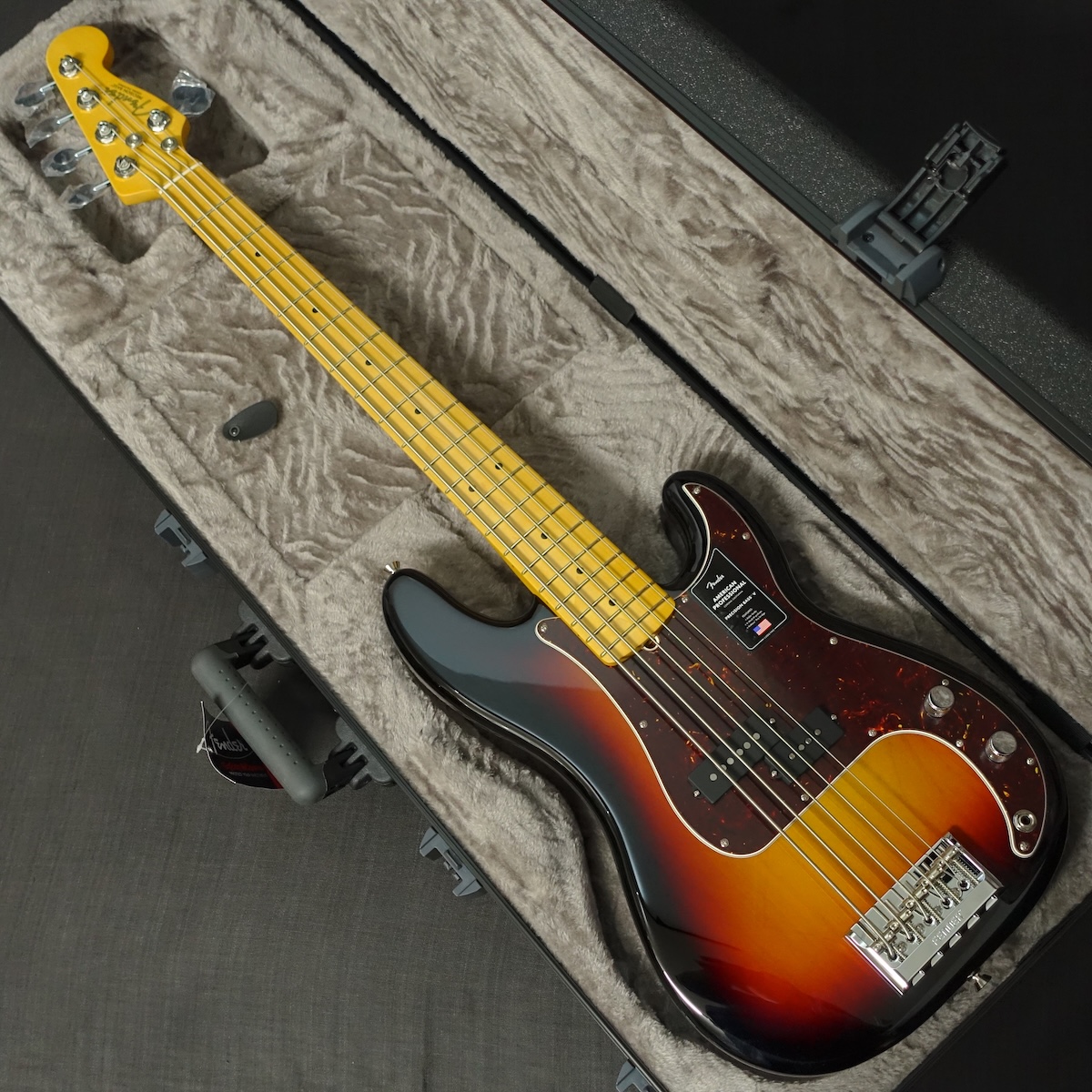American Professional Precision Bass V Maple Fingerboard 3-Color