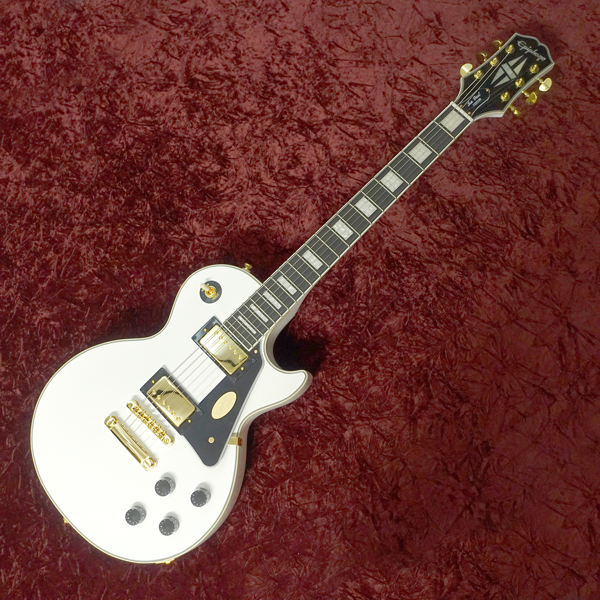 Inspired By Gibson Les Paul Custom Alpine White Epiphone