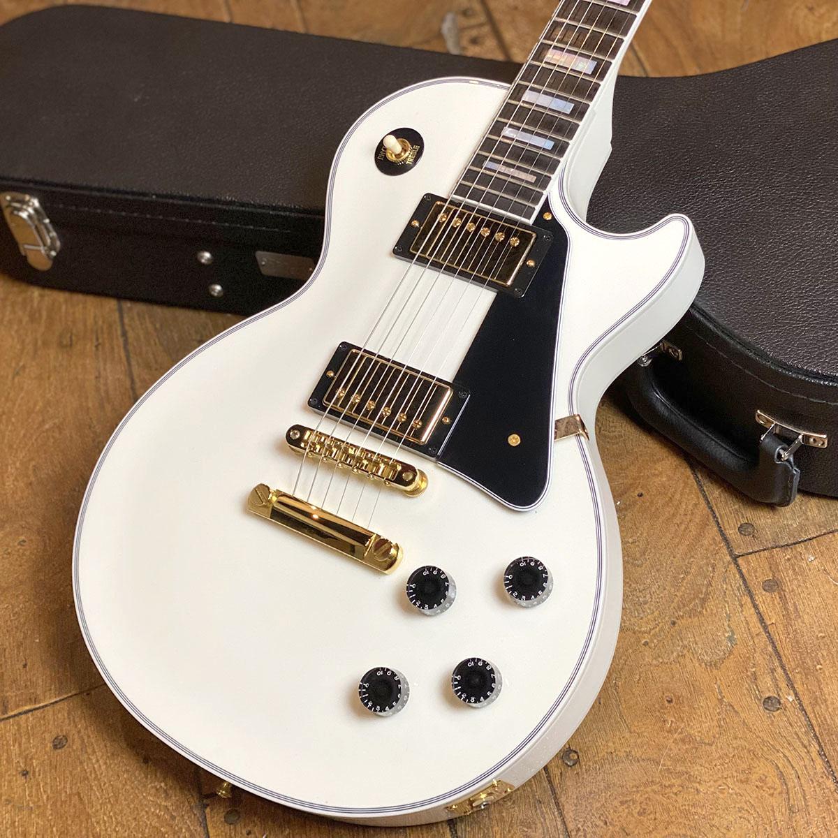 Les Paul Custom Ebony Fingerboard Alpine White 2021 Gibson Custom