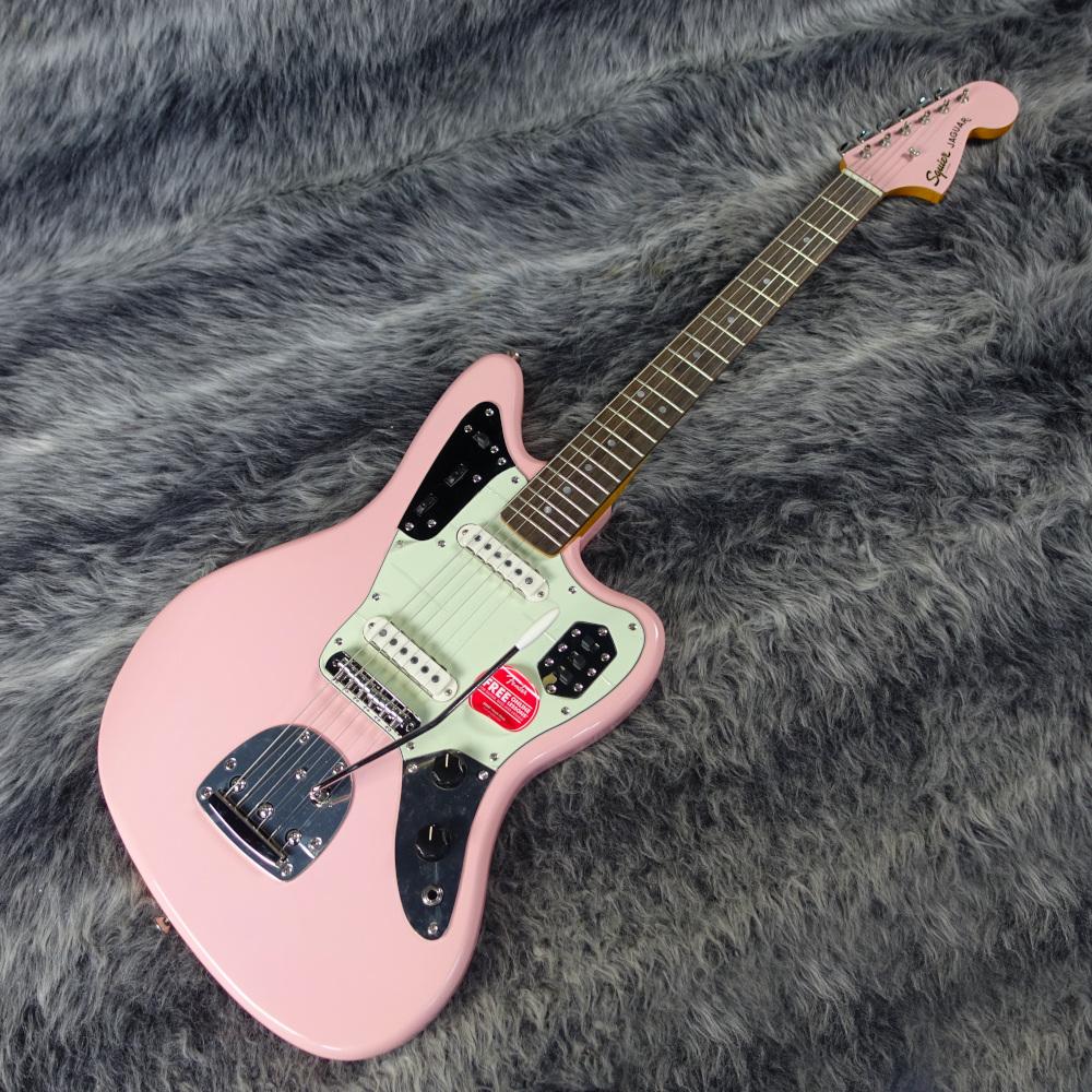 FSR Classic Vibe '60s Jaguar Matching Headstock Shell Pink Squier