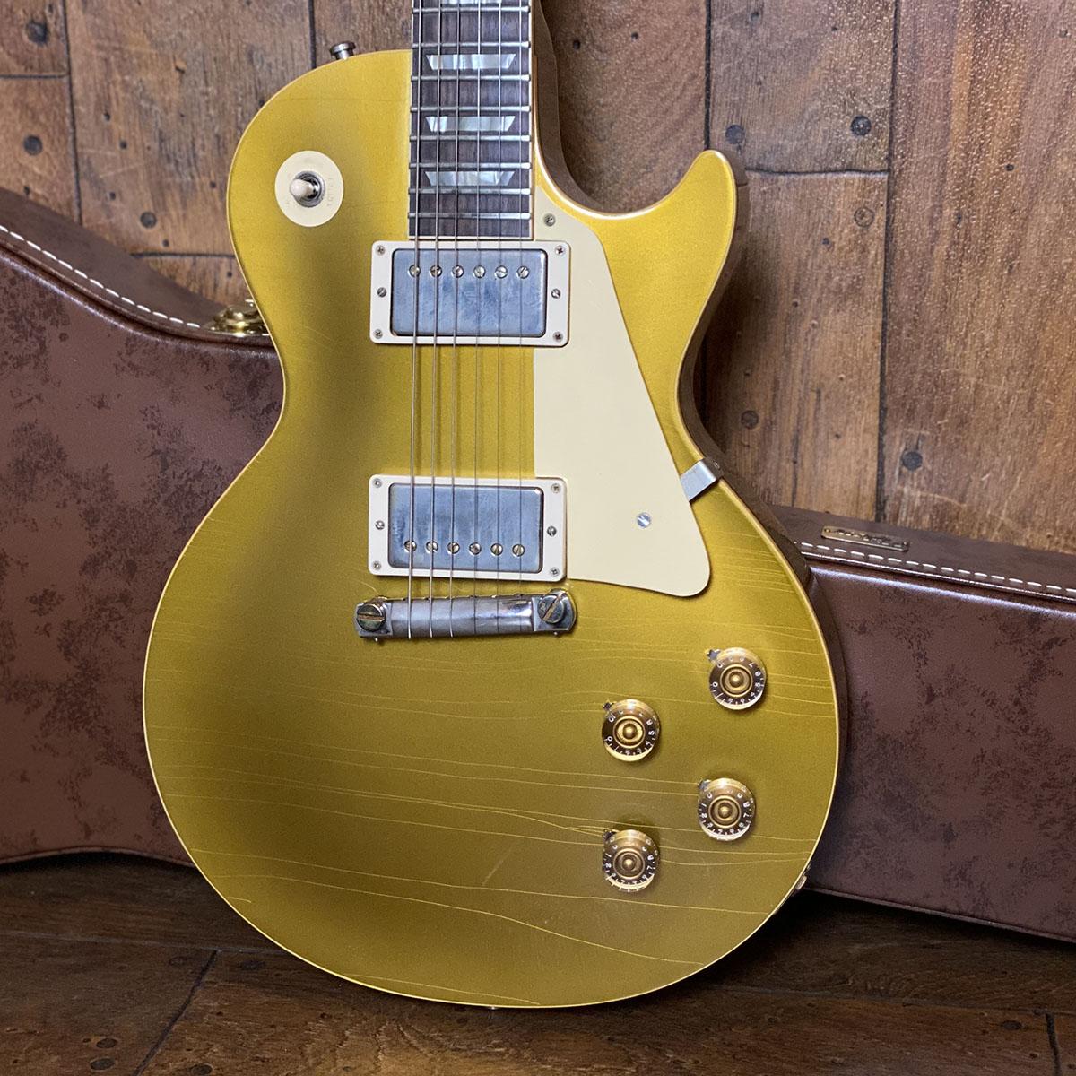 レスポール　tak　1955 Tak Matsumoto 1955 Les Paul Gold Top Murphy Lab Ultra Light Aged