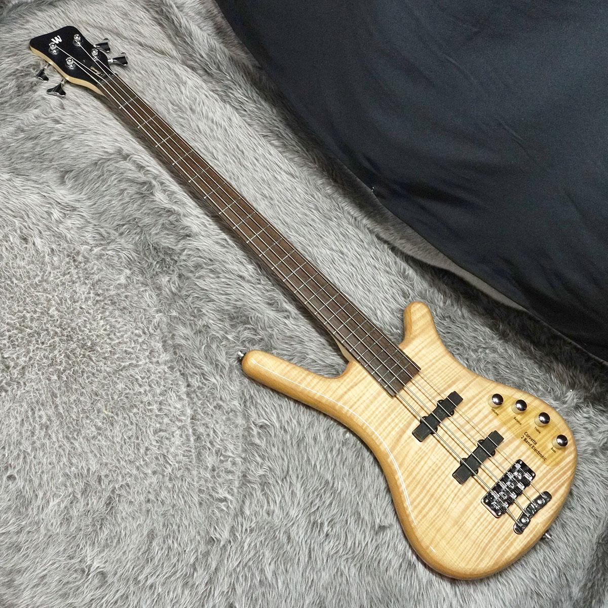 Rock Bass Corvette Premium 4st Natural Transparent High Polish 
