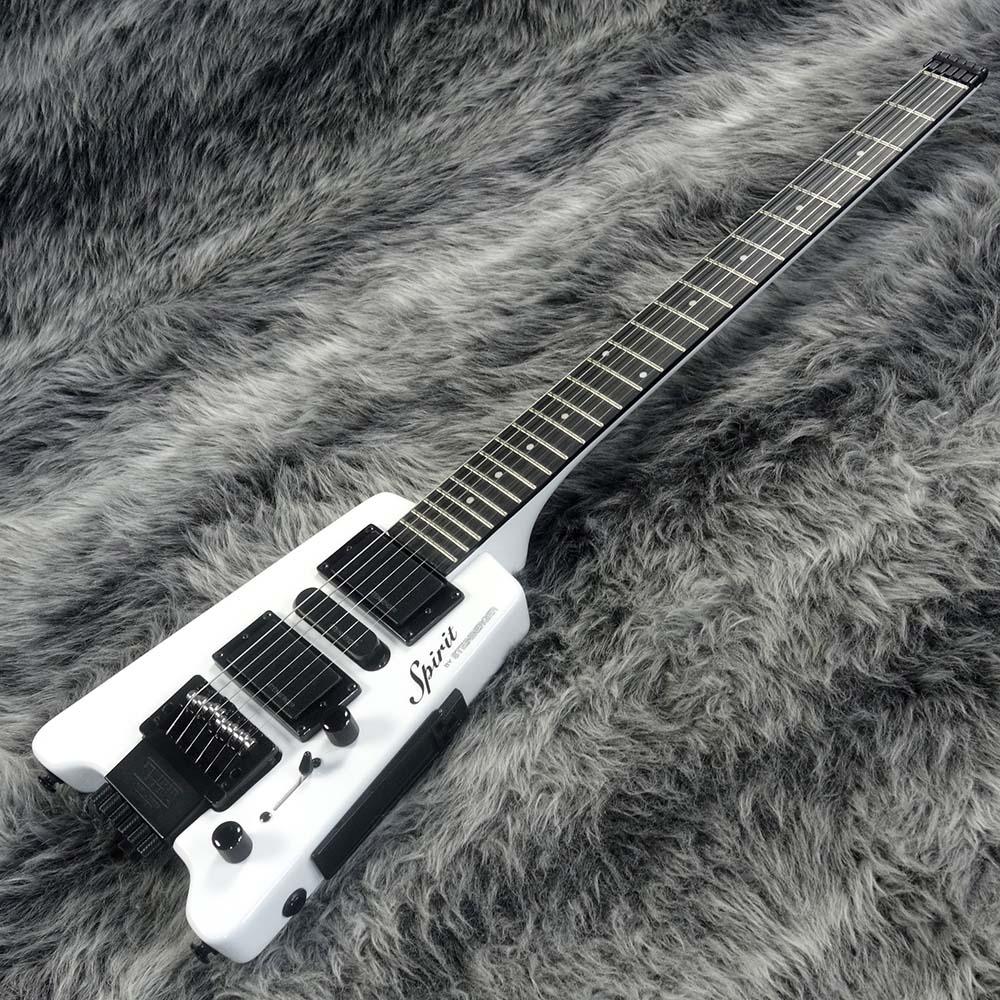 Spirit GT-Pro Deluxe White Steinberger エレクトリックギター ヘッド