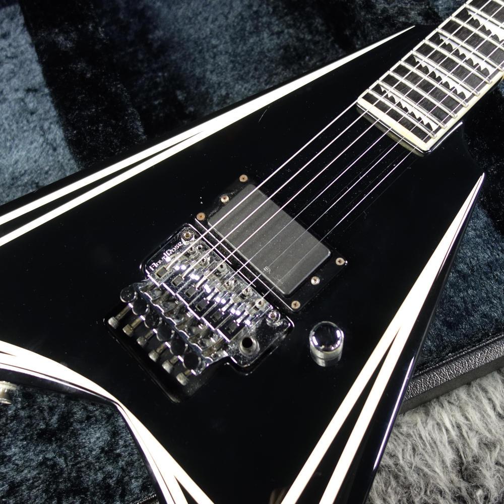 E-AL-128 Black with White Pin Stripe Edwards エレクトリックギター