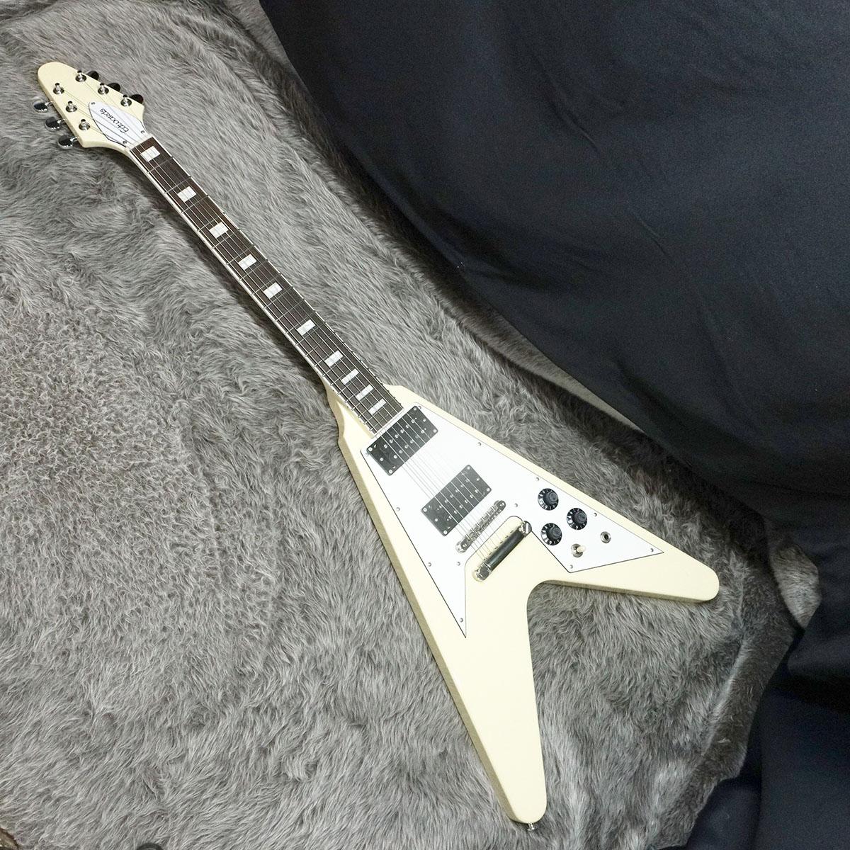 E-FV-LTD Vintage White Edwards エレクトリックギター Vタイプ 商品