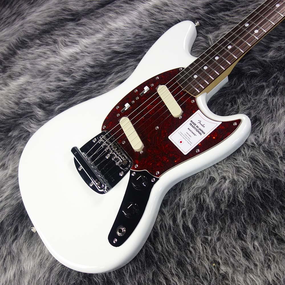Made in Japan Traditional 60s Mustang Olympic White Fender